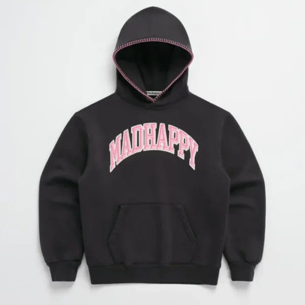 Black Madhappy Fleece Hoodie