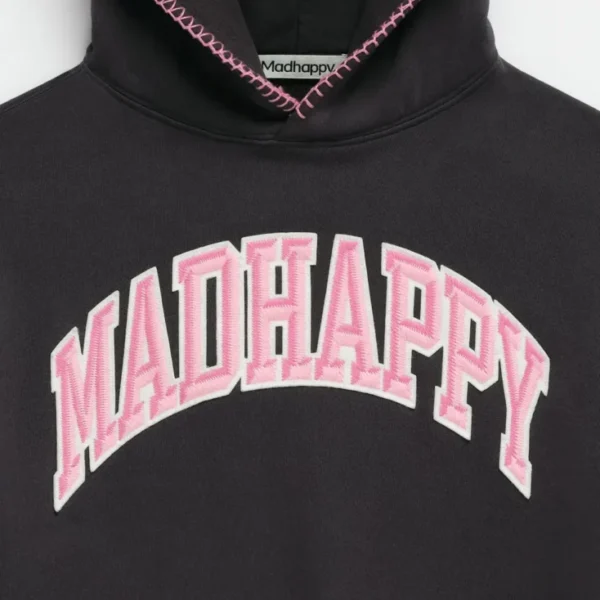 Black Madhappy Fleece Hoodie