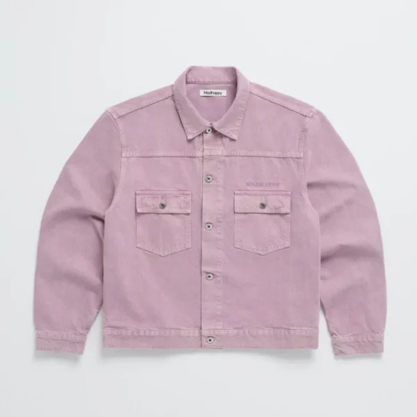 Cedar Madhappy Washed Twill Trucker Jacket