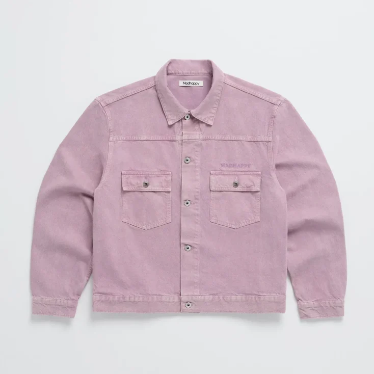 Cedar Madhappy Washed Twill Trucker Jacket